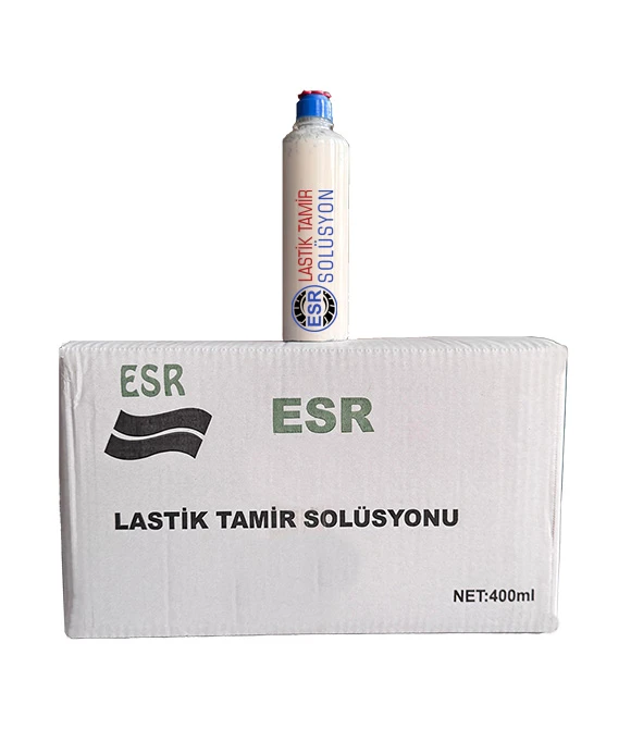 ESR Lastik Tamir Solüsyonu 400 ml Beyaz - 1 Koli